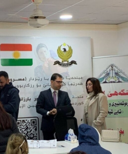 Irak’ın yapmadığı yardımları Kürdistan bölgesi yapıyor, DAİŞ’in elinden kurtulan Ezidi Kürtlere  maaş bağlandı