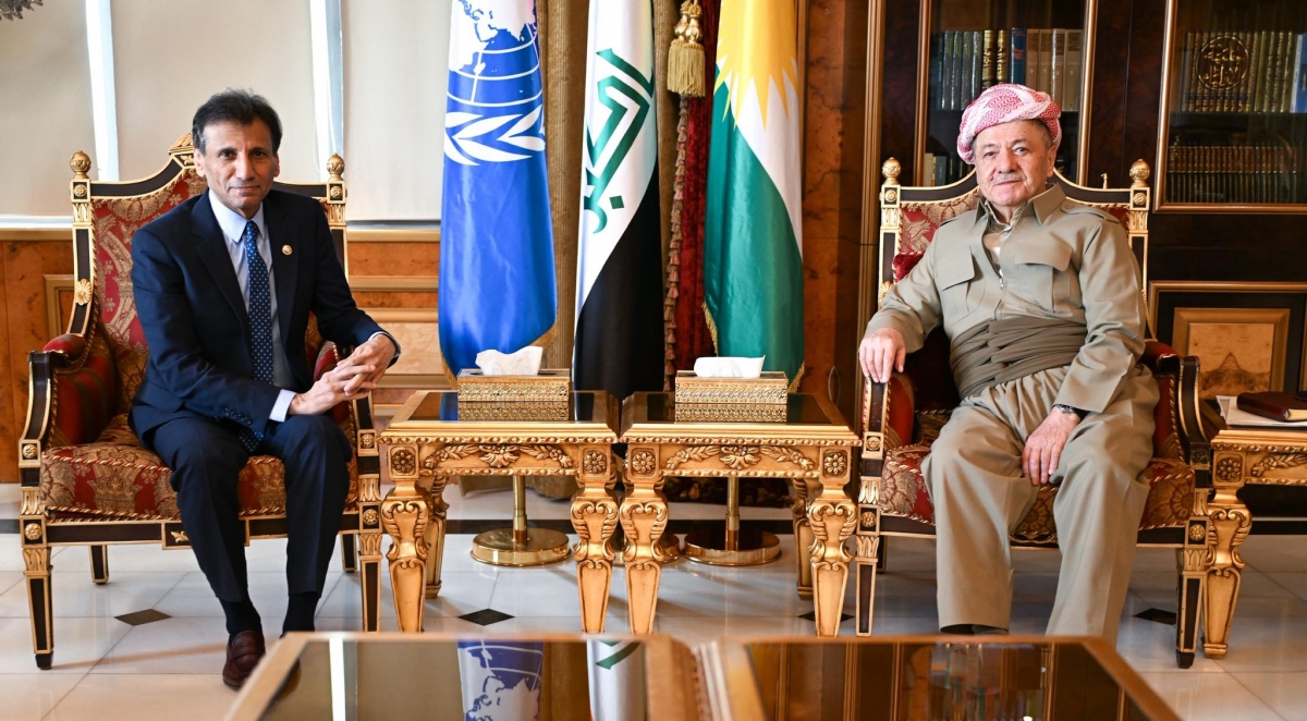 Başkan Barzani BM'nin Irak Özel Temsilcisi Abdullah ile görüştü
