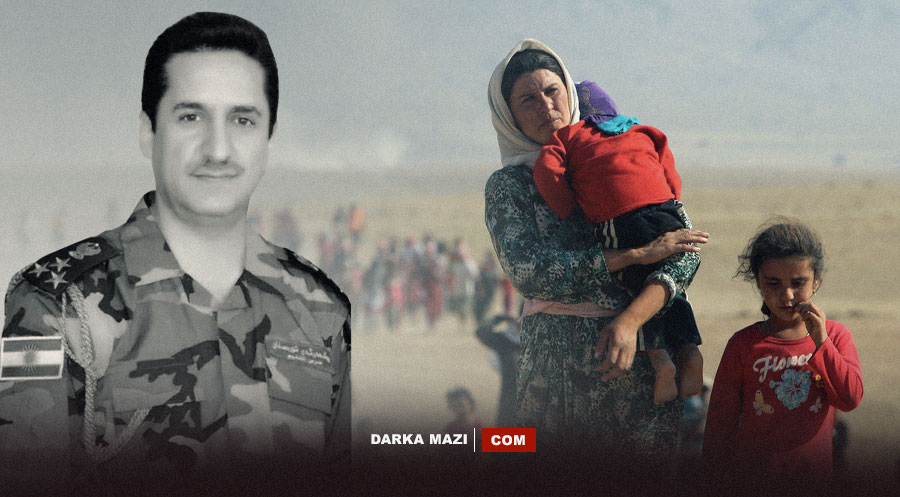 Ezidi Kürtlerin soykırımını engellemek için canını veren 600 Peşmerge ve ilk Şehit Tuğgeneral Bijar Berwari