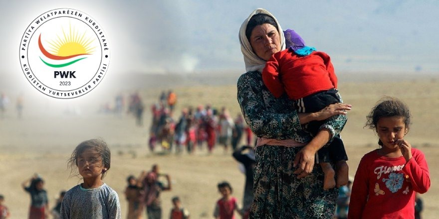 PWK'den Ezidi Soykırımının 11'inci yıl dönümünde açıklama: BM Ezidi Kürtlere dönük bu soykırımı tanımalıdır
