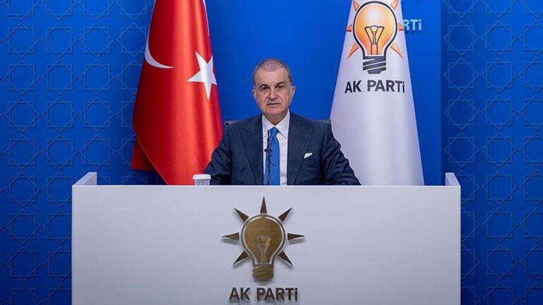 AK parti sözcüsü Ömer Çelik: PKK'nin çekilme kararı terörsüz Türkiye yol haritasındaki ilerlemenin somut sonucu.