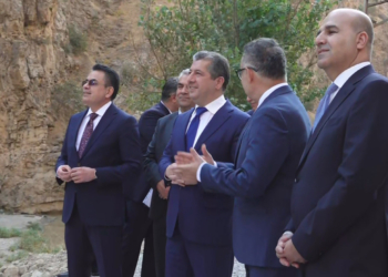 Başbakan Barzani, Geli Eli Beg'de yürütülen çalışmaları inceledi