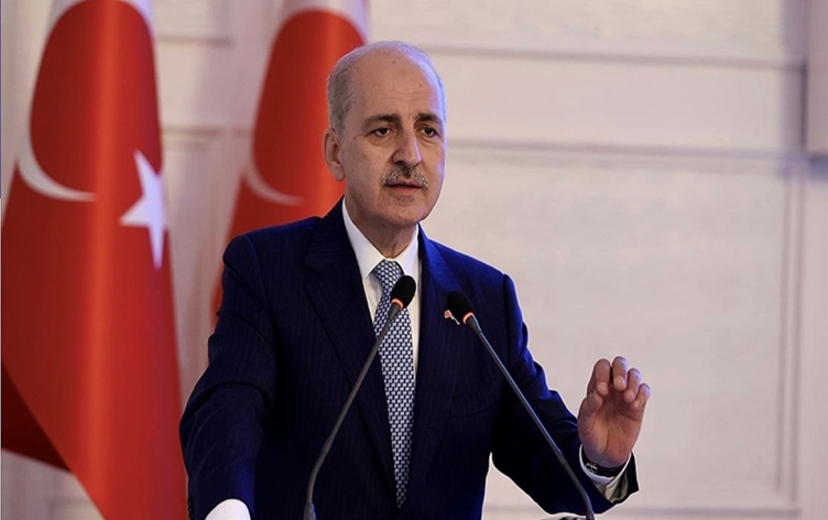 TBMM Başkanı Kurtulmuş: Dünyanın hiçbir yerinde bir eli silahta, bir eli sandıkta olmaz