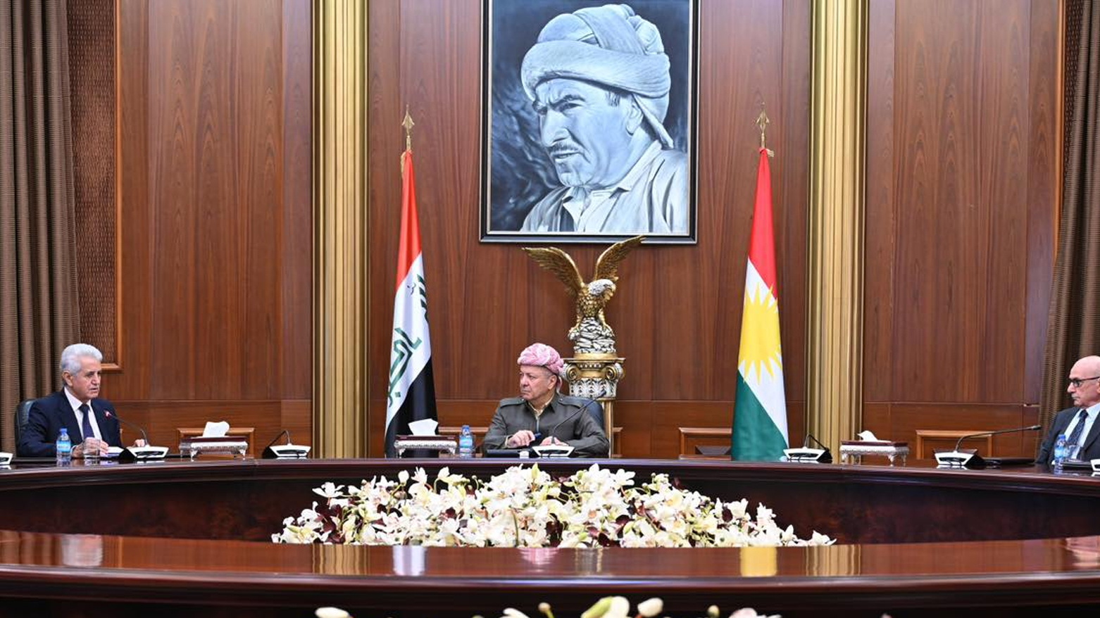 Başkan Barzani ve ENKS heyeti Suriye'deki durumu görüştü