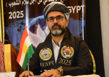 Kahire'deki Dünya Barış Kongresi'nde bir Kürt: Adil Mela Salih Kürtlerin devlet olma hakkını savundu