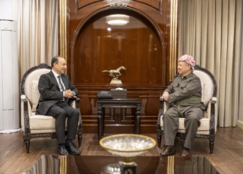 Başkan Barzani, Osman Baydemir ile barış sürecini görüştü