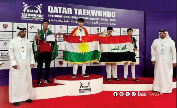 Irak:  Kürdistan Bayrağı açan Kürt sporcuya soruşturma açıldı