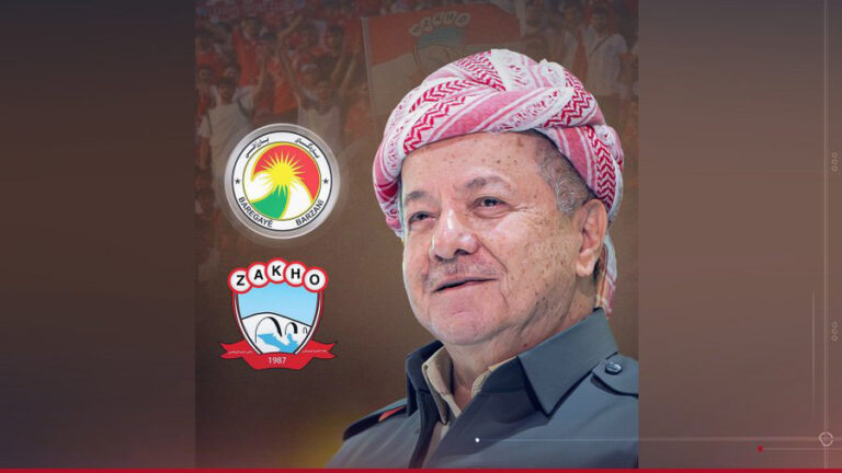 Başkan Barzani’den FIFA adayı Zaho taraftarına destek