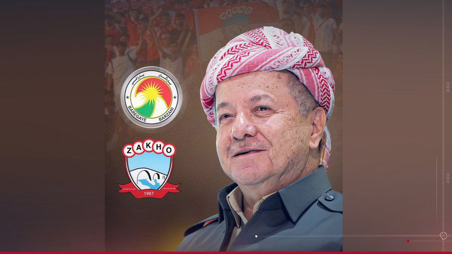 Başkan Barzani’den FIFA adayı Zaho taraftarına destek