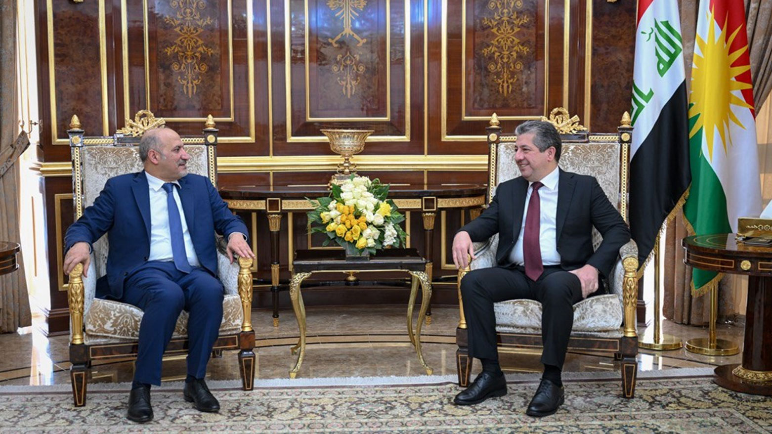 Başbakan Barzani Suriyeli siyasetçi ile görüştü, "Kürt haklarının korunması" vurgusu yaptı