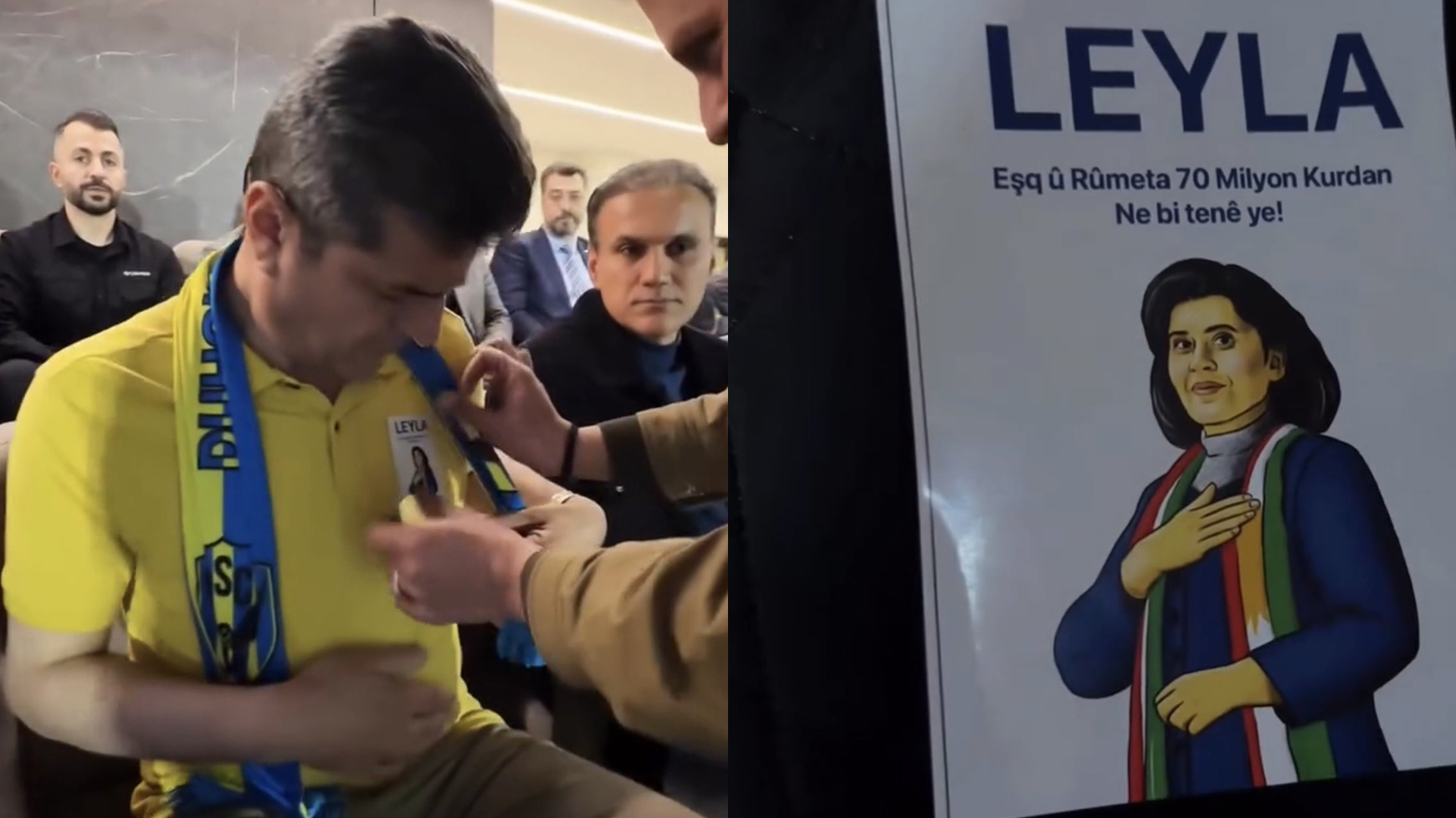 Duhok Valisi Tatar'dan Leyla Zana mesajı: Gurur kaynağımızdır