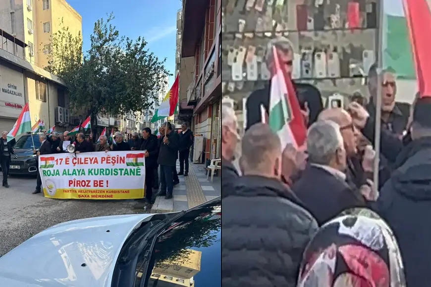 Kuzey Kürdistan: Polisler, PWK’nin Kürdistan Bayrak Günü Kutlamasına Müdahale Etti