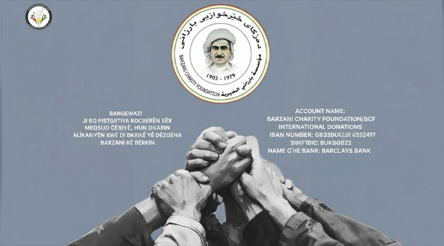 Barzani Yardım Vakfı’ndan Efrin seferberliği: 8 binden fazla sığınmacıya yardım eli