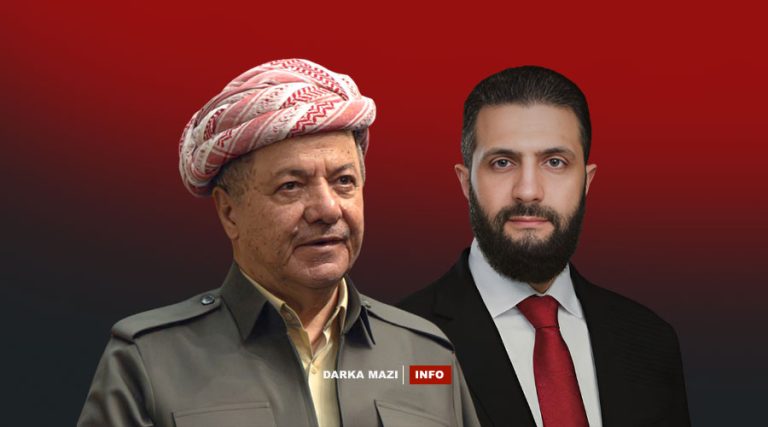 Başkan Barzani'den Ahmed Şara'ya: Kürtlerin hakları ve onurları korunmalı