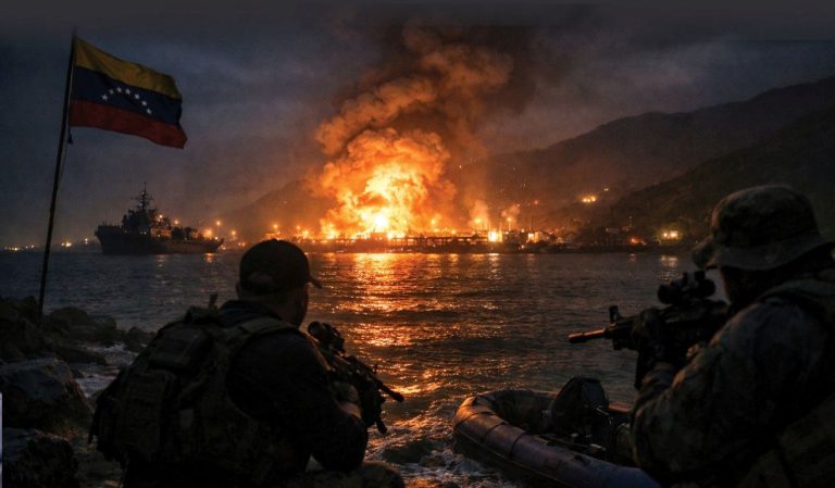 Venezuela'nın başkenti Caracas'ta patlama sesleri!