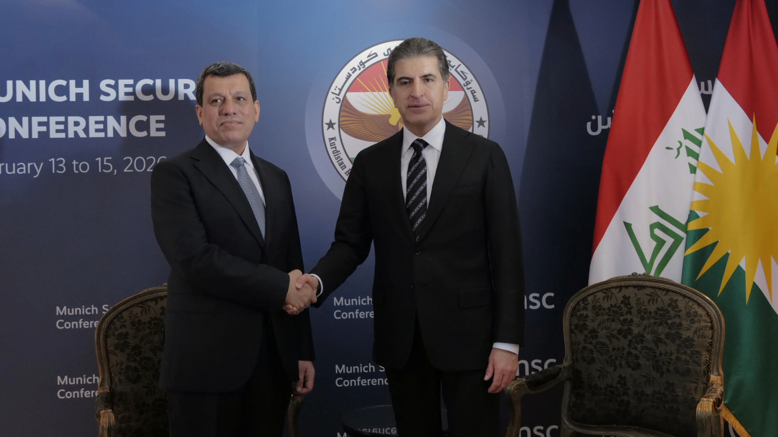 Neçirvan Barzani, Mazlum Abdi ile Münih'te görüştü