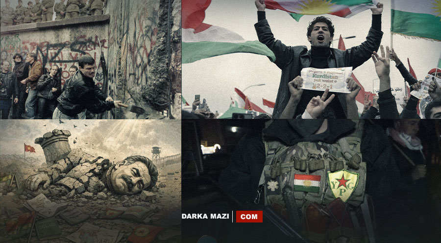 Rojava’da Kürtlerin Berlin Duvarı Yıkıldı….