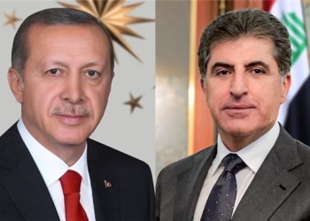 Başkan Neçirvan Barzani, Türkiye Cumhurbaşkanı Erdoğan ile görüştü