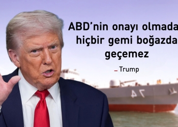 Trump: ABD donanmasına Hürmüz Boğazı'na mayın döşeyen tekneleri batırma emri verdim