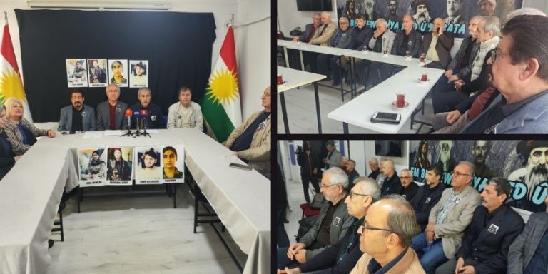 Kuzey Kürdistan: Dört Kürt hareketişehit düşen Rojhilatlı peşmergeler için taziye kurdu