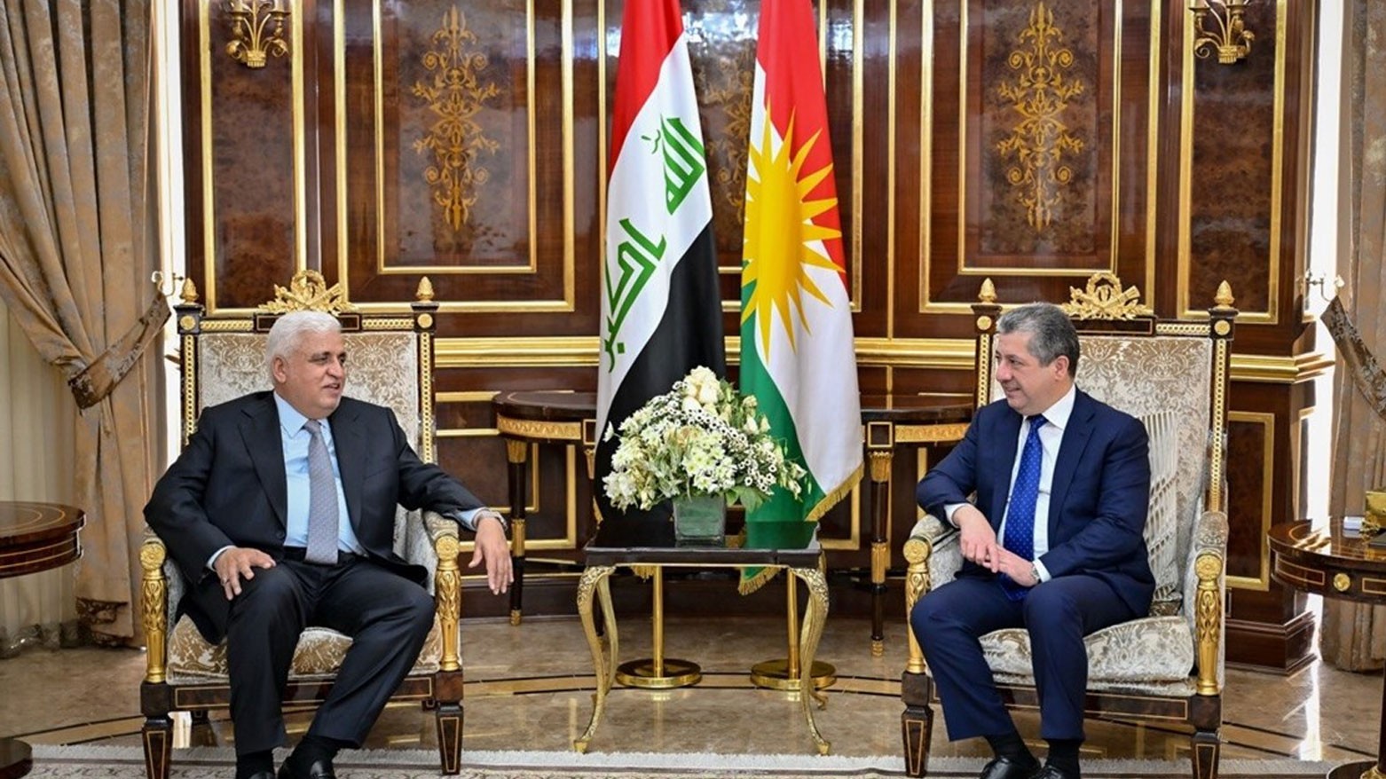 Başbakan Mesrur Barzani, Heşdi Şabi Lideri Feyyad ile görüştü