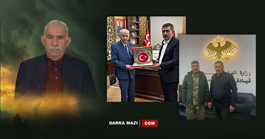 Öcalan ve Bahçeli’nin çözüm süreci Rojava’da Türkiye’den hızlı ilerliyor: Sipan Hamo Afrin işgalinin komutanı Fehim İsa ile dostane görüştü!