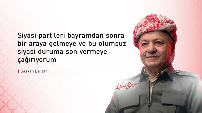 Başkan Barzani: Mübarek Kurban Bayramı’nın gelişi vesilesiyle Kürdistan, Irak ve tüm dünya Müslümanlarını tebrik ediyorum.