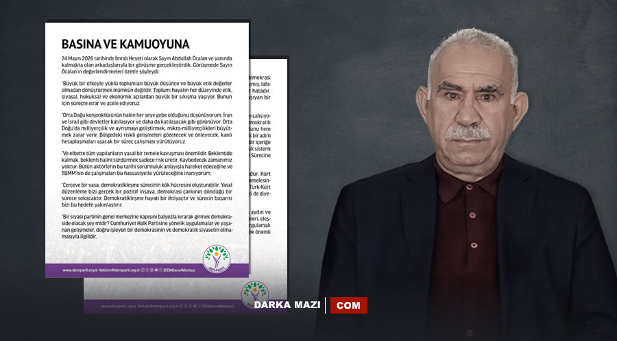 DEM Parti heyetinin İmralı ziyaretleri kamuoyu için mi yapılıyor?