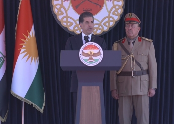Kürdistan Bölge Başkanı Neçirvan Barzani 359 Peşmerge'nin mezuniyet törenine katıldı