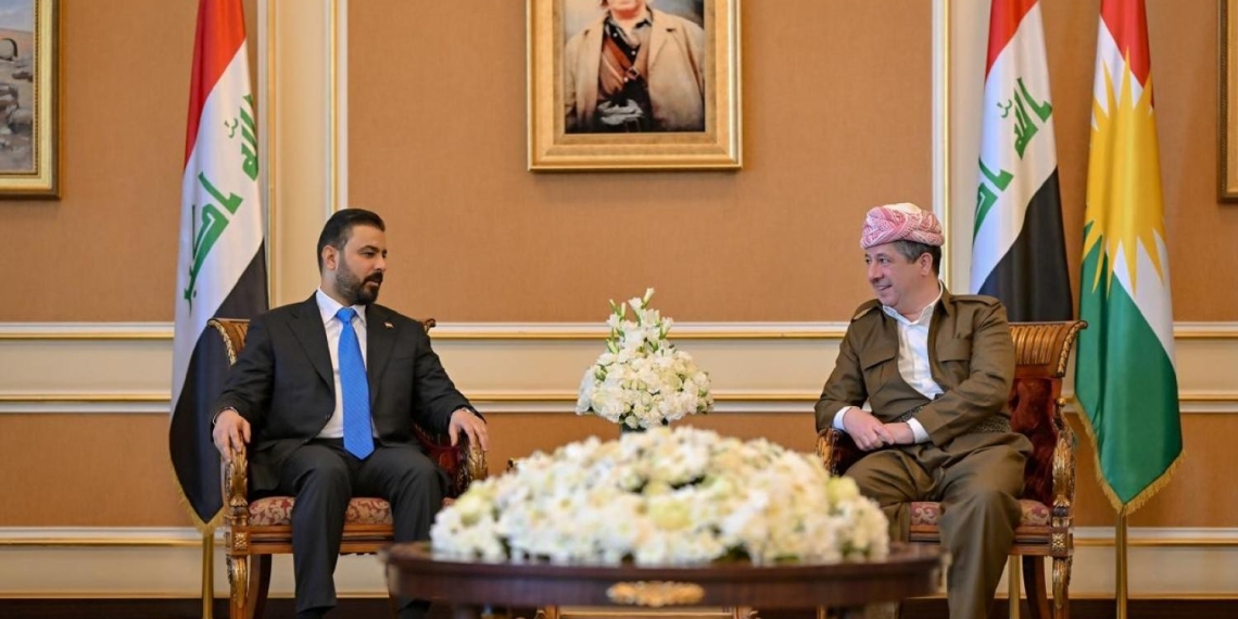 Başbakan Barzani Irak Başbakan adayı Zeydi ile görüştü: Masada Hükümet kurma süreci var