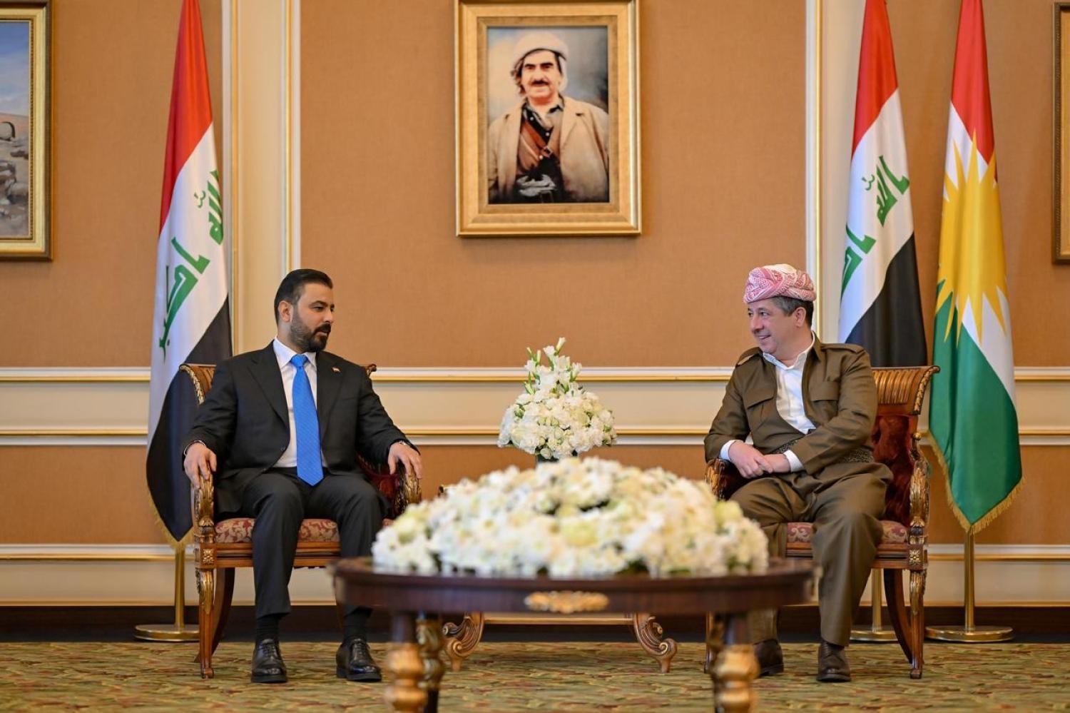 Başbakan Barzani Irak Başbakan adayı Zeydi ile görüştü: Masada Hükümet kurma süreci var
