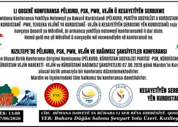 Kızıltepe’de PÊLKURD, PSK, PWK, VEJÎN VE bağımsız şahsiyetler konferansı