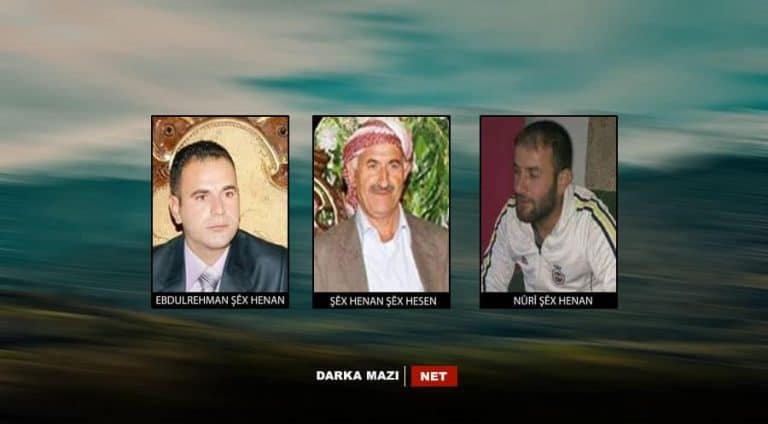 PYD tarafından katledilmişlerdi: Henan ailesi katledilen üç aile üyesi için açıklama yayınladı