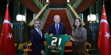 Amedspor yönetimi, Erdoğan ile bir araya geldi