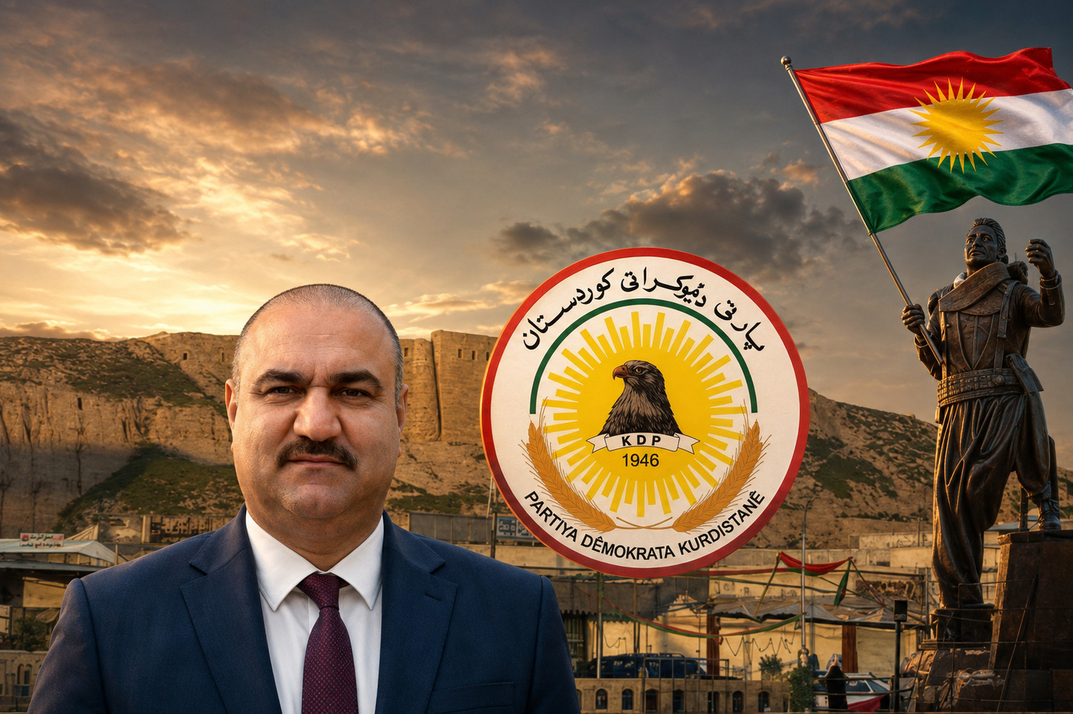 KDP'den Kerkük Valisi'nin Kürdistani bölgeler açıklamasına tepki: 'Fitne ve ayrışmayı derinleştirme çabasıdır'
