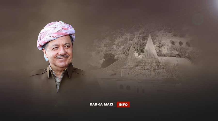Başkan Barzani'den Ezidilere kutlama: Tüm bayramlarınız huzur ve güven içinde geçsin"