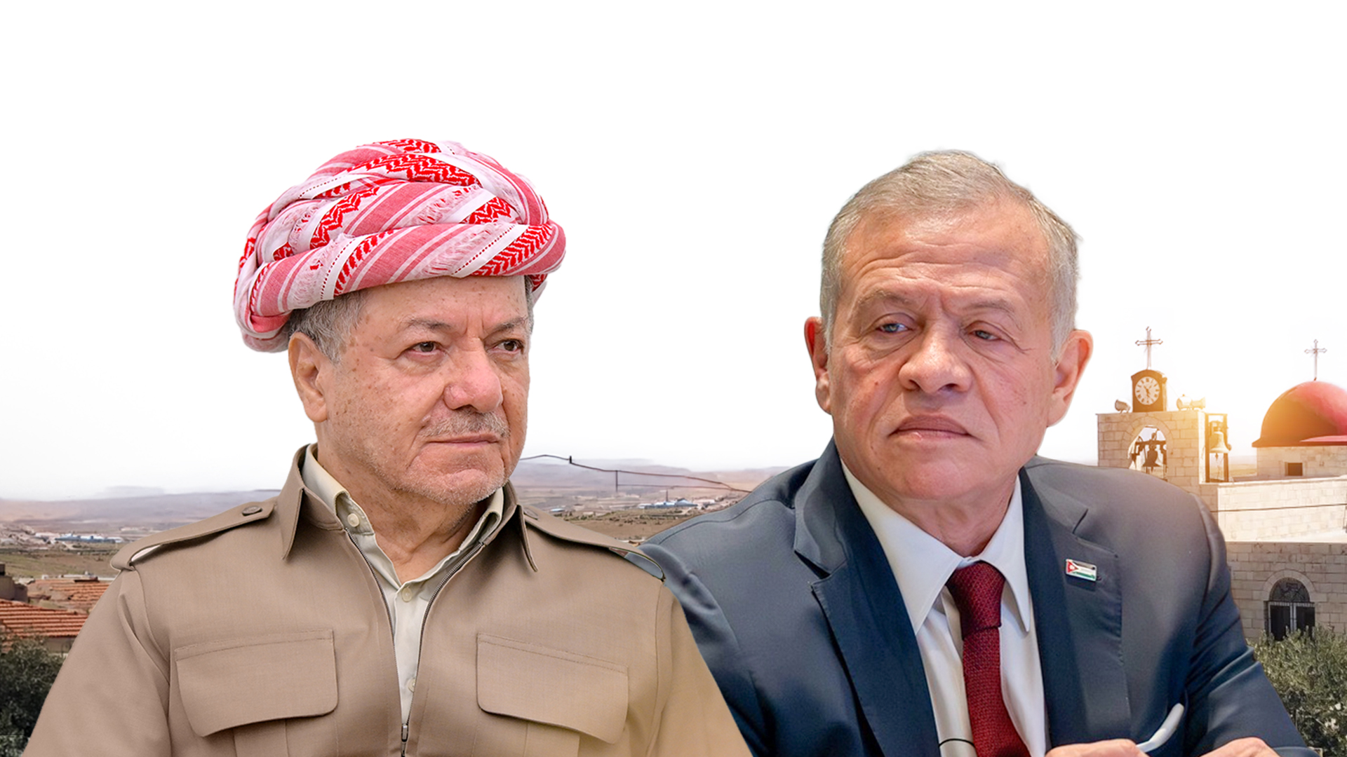 Başkan Barzani'den Ürdün Kralı II. Abdullah'a taziye mesajı